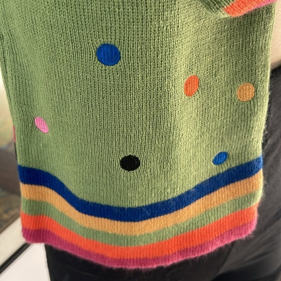 Fun Wool Double Ply Cold Weather Scarf. - Picture 2 of 4